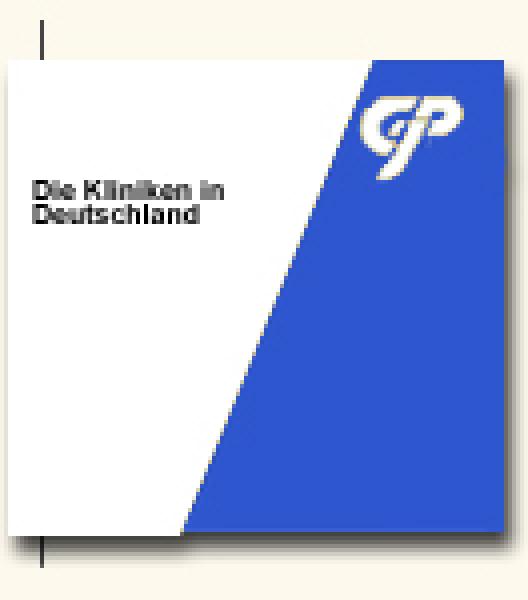Die Kliniken in Deutschland als Software-CD - einmalig